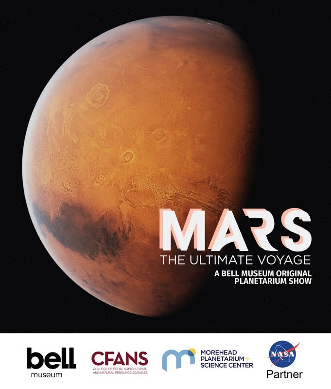 Ticket: Saturday August 16th 3:00 pm Mars: The Ultimate Voyage