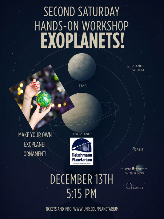 Ticket: Saturday December 13th--Promo Admission Second Saturday Hands-On Workshop 5:15 pm