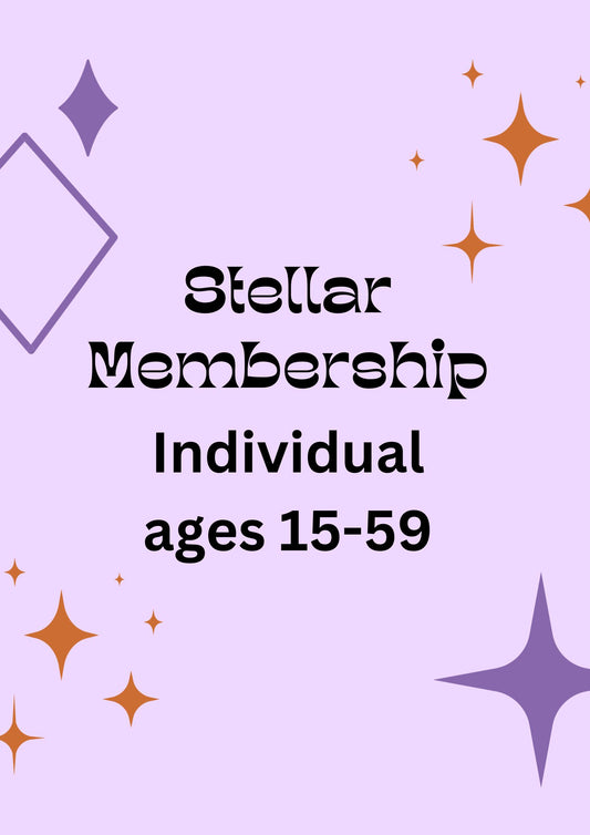 Membership: Stellar (Individual age 15-59)